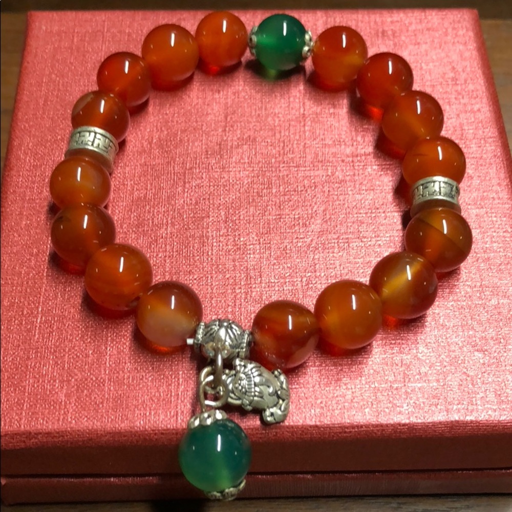 Agate mixed charms